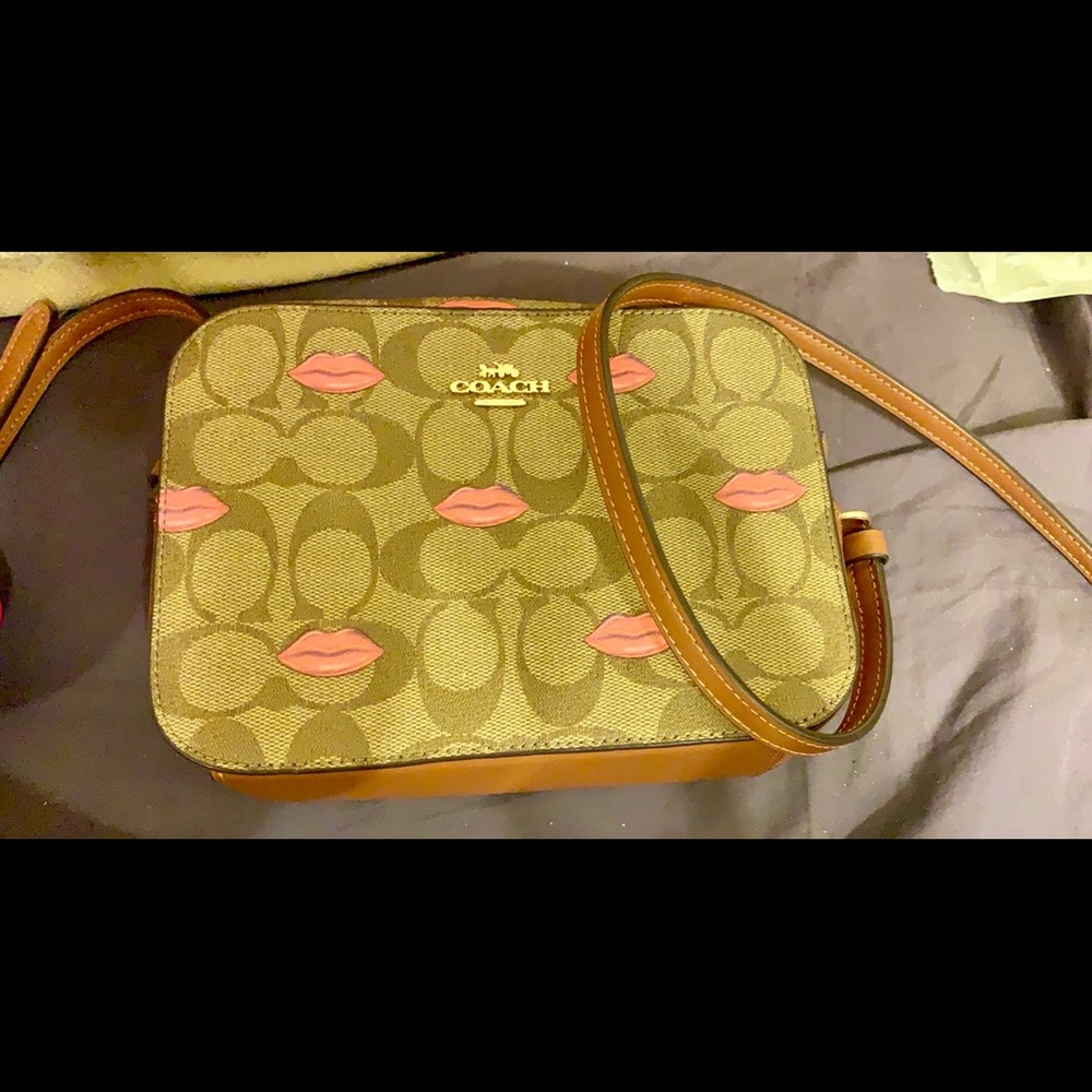 COACH mini crossbody LIP edition , sold out